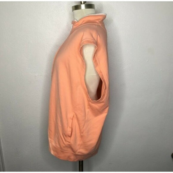Carnoustie Women Sleeveless Golf Vest Full Zip Sports Orange Plus Size XXL - Picture 4 of 9